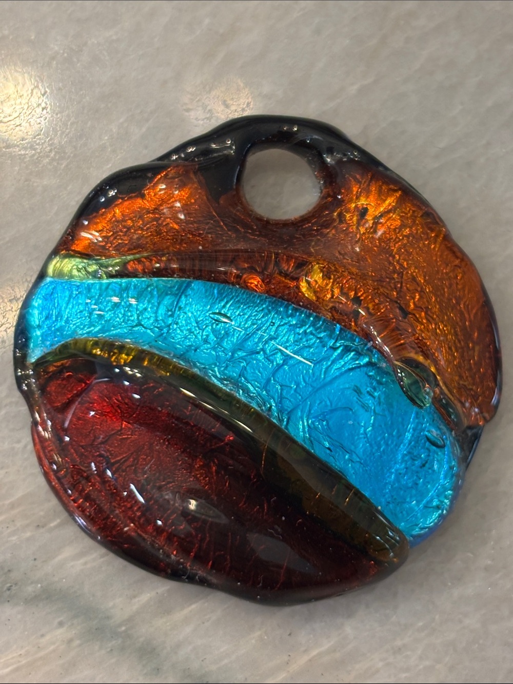 Murano glass pendant vintage